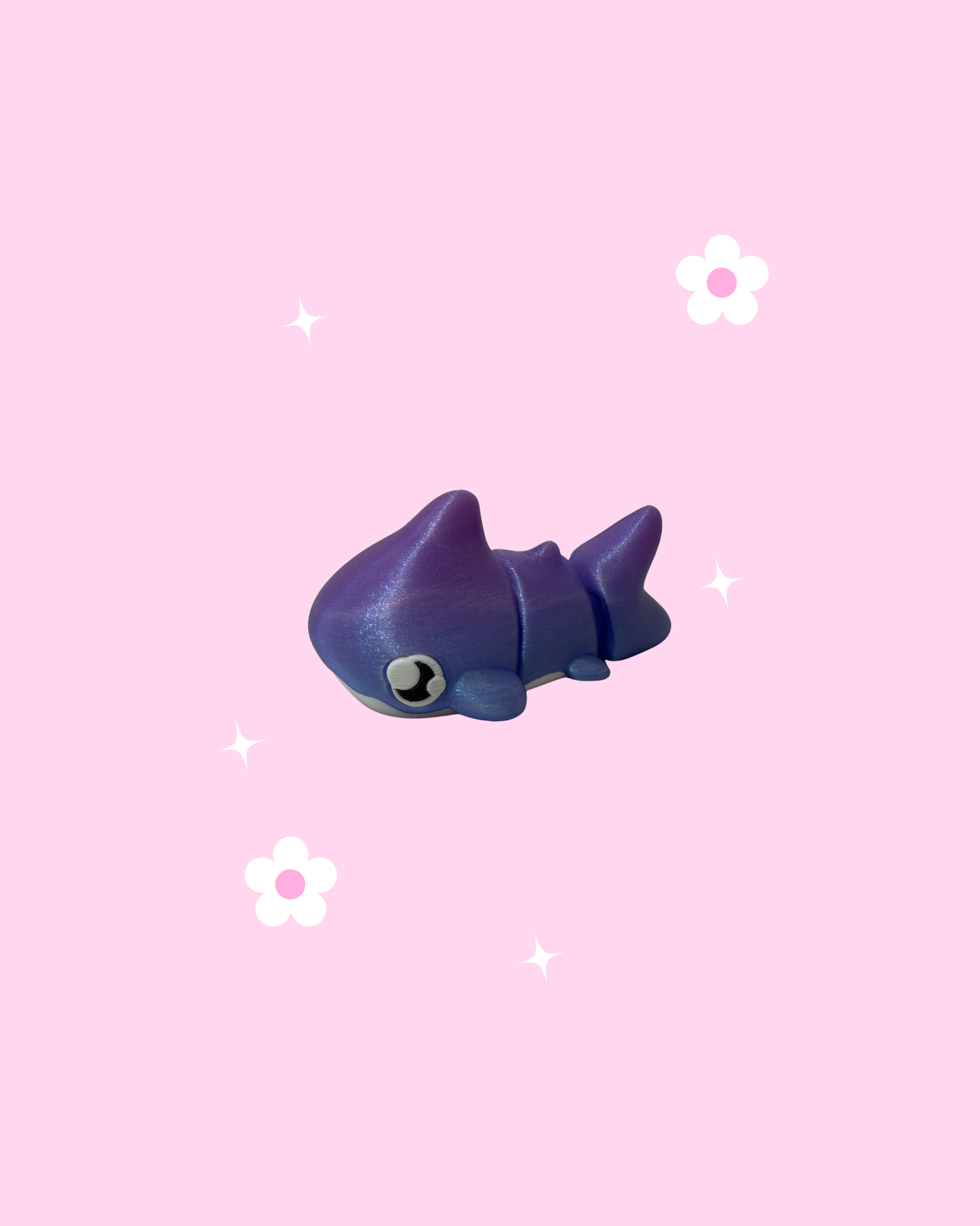 Glitter Shark Flexi