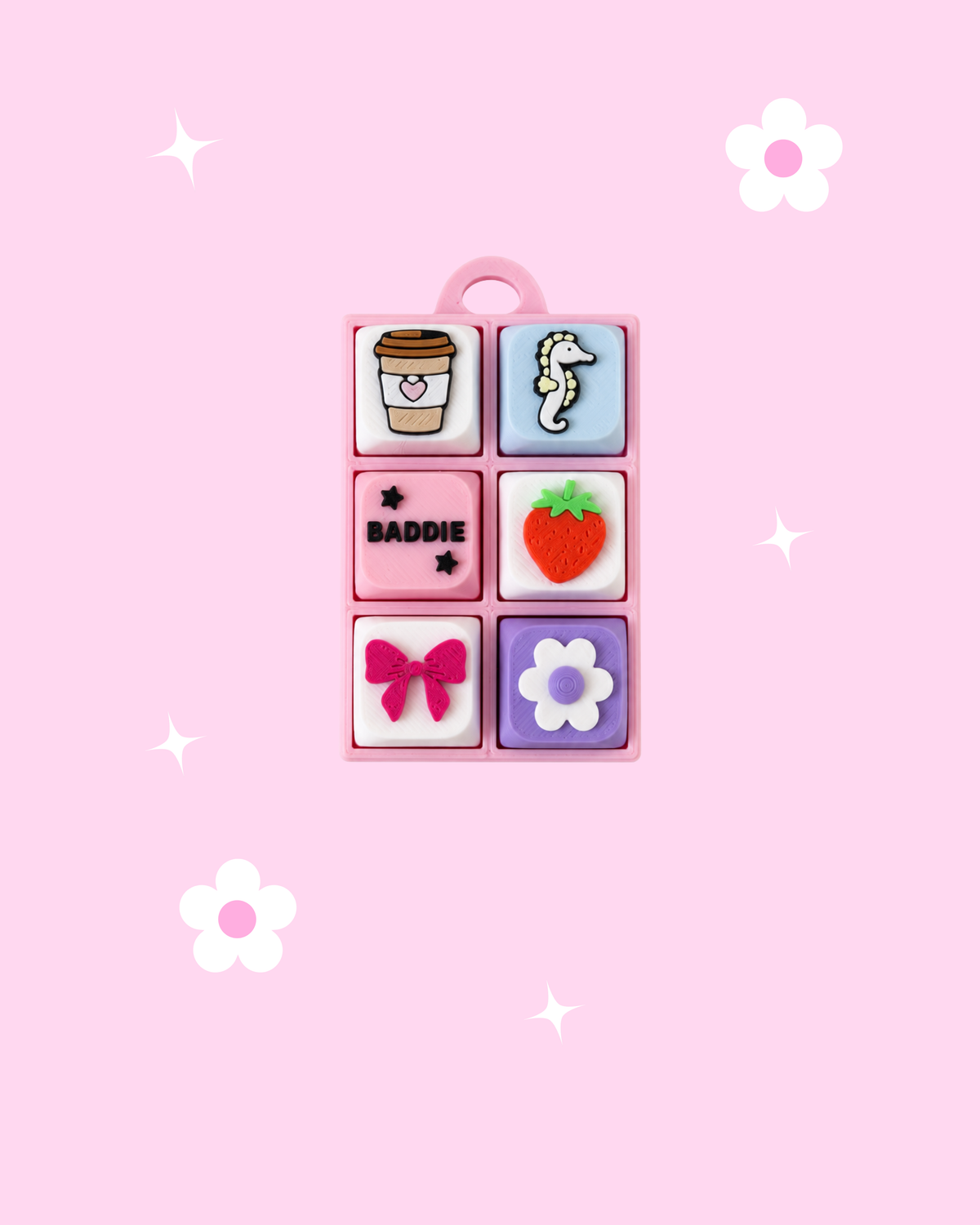 Fidget Clicker - 6 Keys Design