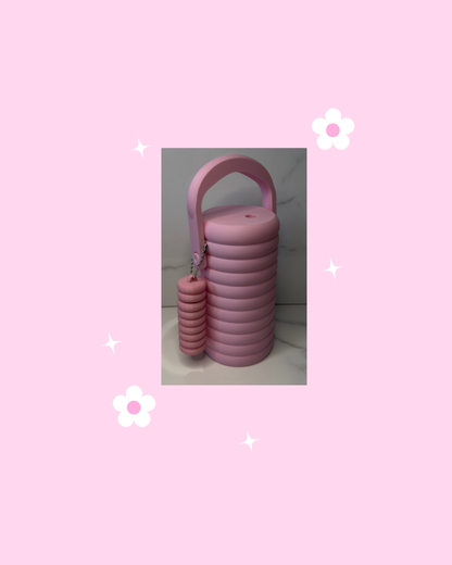 Bubble Can Holder With Lip Balm Holder